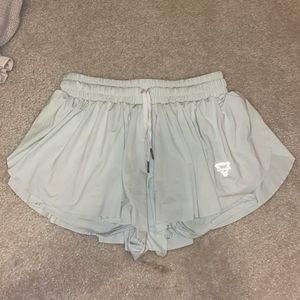 Light green Luogongzi butterfly shorts